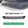 For Tesla Model YL Y Juniper 2025 Insect-proof Net Front Trunk Air Inlet Protector Cover Anti-Dust Inner Vent Grille Accessories