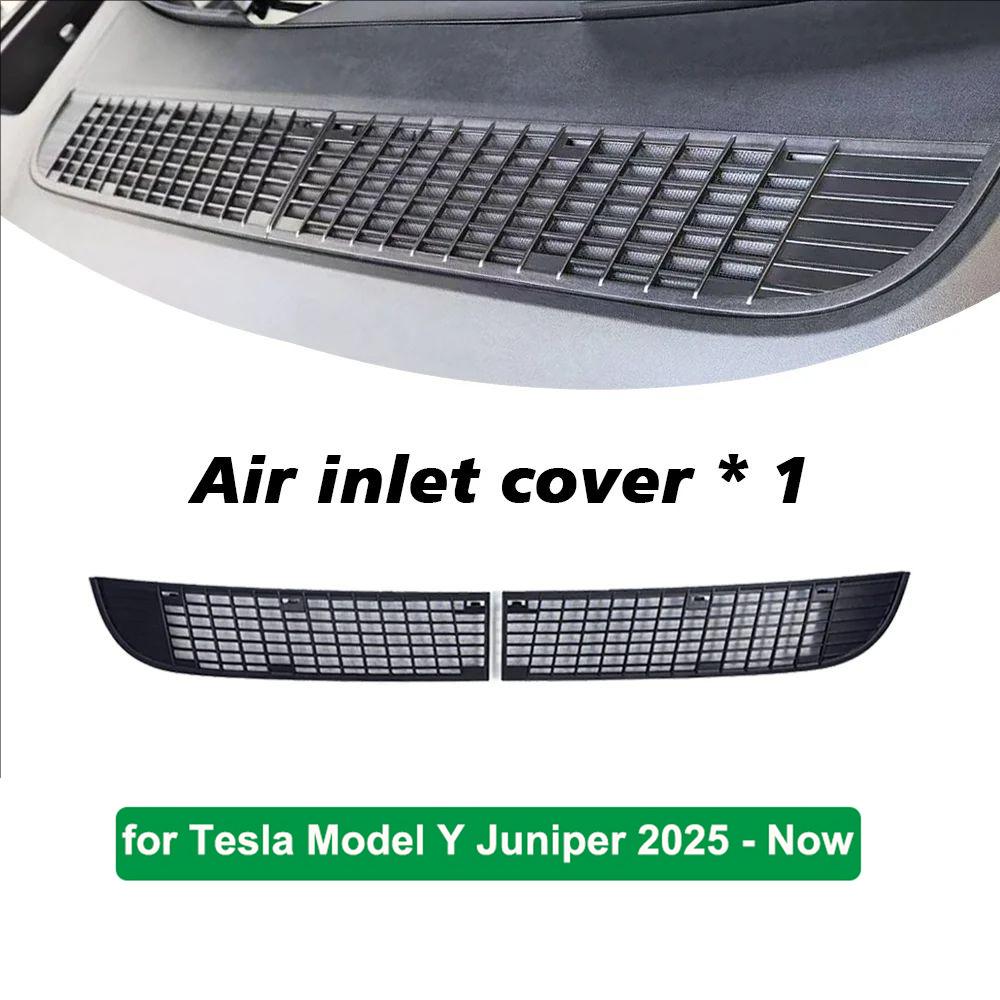 For Tesla Model YL Y Juniper 2025 Insect-proof Net Front Trunk Air Inlet Protector Cover Anti-Dust Inner Vent Grille Accessories