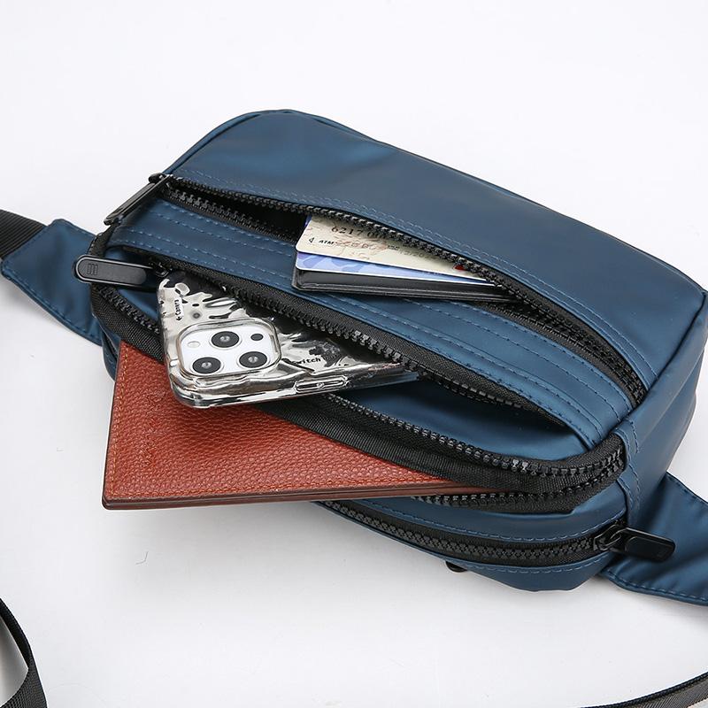 Men's Waist Bag Chest Bag Multi-Functional Shoulder Crossbody Bag