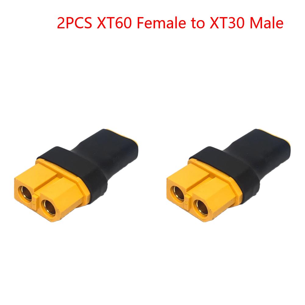 Plastic Adapter Converter DIY Accessories XT60 To XT30 Parallel Adapter Converter Replacement Plug Converter for RC Car Airplane