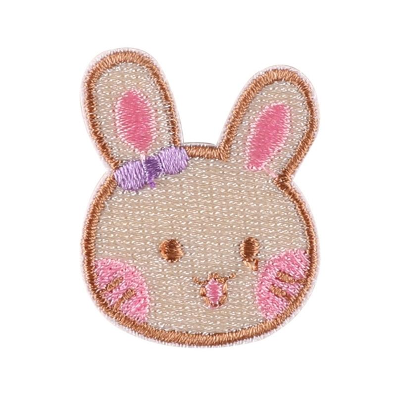 9 Pcs Animal Sew On/Iron On Patches Cartoon Panda Embroidered Patches Sewing Patches Applique Patches for Bag Decoration