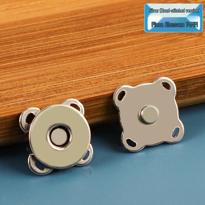 Strong Magnetic Plum Blossom Invisible Mother-Child Clothing Buckle