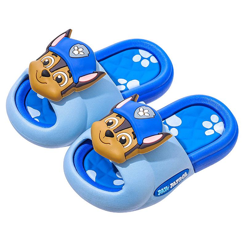 Paw Patrol Summer Children's Sandals for Boys and Girls, Non-Slip Soft Sole, for Toddlers and Kids, Bathroom Bath Slippers