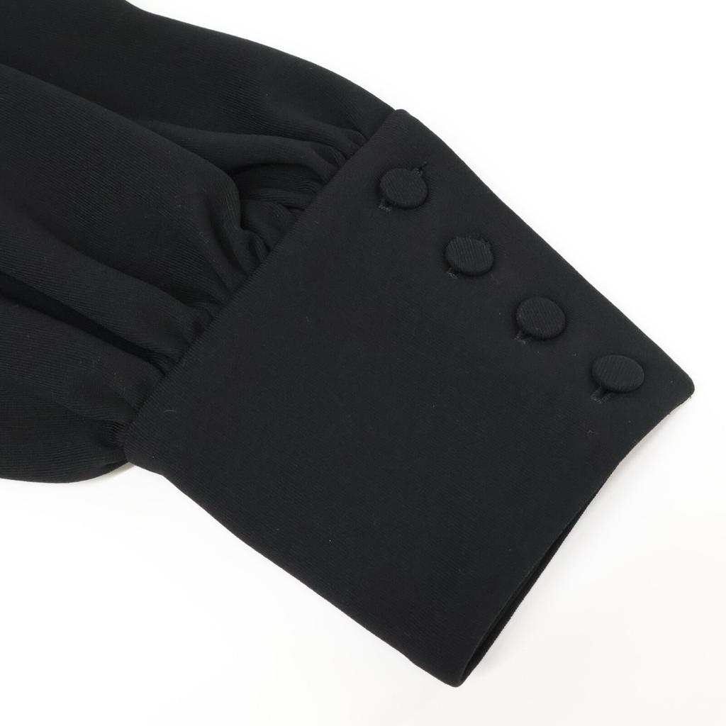 Gucci Domestic Regular 595504-XJBS6 Rayon X Nylon Lace Frill Dress Dress XS blackUsed