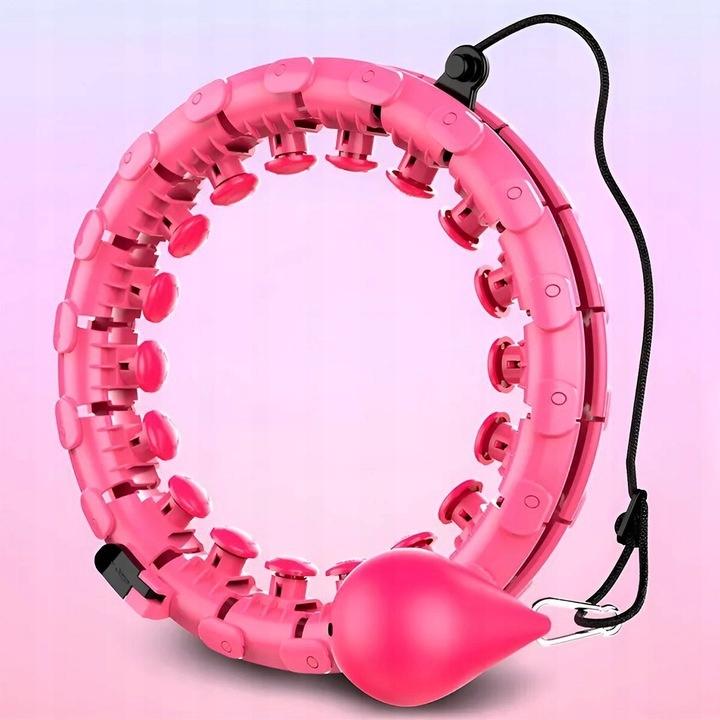 Hula Hoop with Weighted Studs Slimming Fitness Foldable Smart Fit