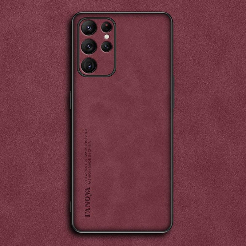 Luxury PU Leather Case For Samsung Galaxy S22 S21 Plus S22 Ultra Cover Silicone Phone Case For Samsung S21 Ultra S22 Plus Coque