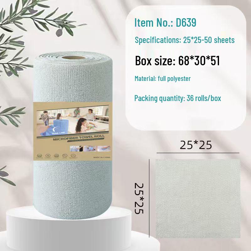 Thick Tearable Kitchen Towels - Absorbent & Easy-to-Clean Dishwashing Wipes
