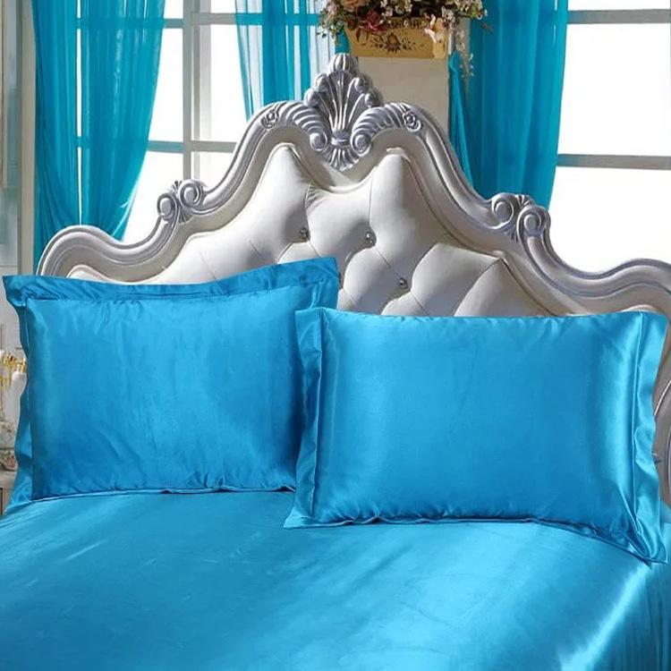 Silky Ice Satin Pillowcase - Imitation Silk