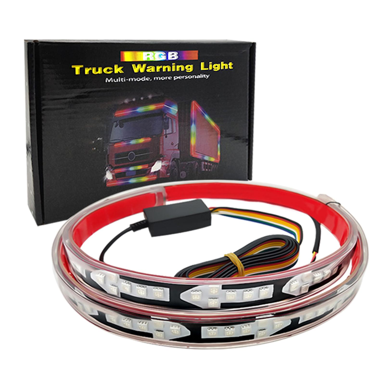 

Световая лента на капоте автомобиля, динамические светодиодные ленты для автомобиля, грузовика, водонепроницаемые дневные ходовые огни, стоп-сигнал заднего хода 100