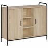 Sideboard Sonoma Oak 97 X 33 X 81 Cm Engineered Wood