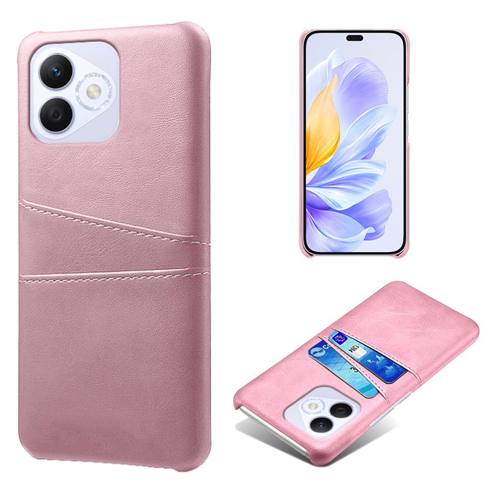 For Honor X60i 5G Case Dual Card Slots PU Leather+Hard PC Phone Cover