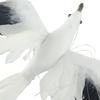 Craft Simulated Seagull Statue Ornament White Handmade 25*22*4.5 Cm Feathered Flying Seagull Foam Bird Druable