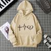 European and American hot casual versatile letters loose hooded trendy women's clothing