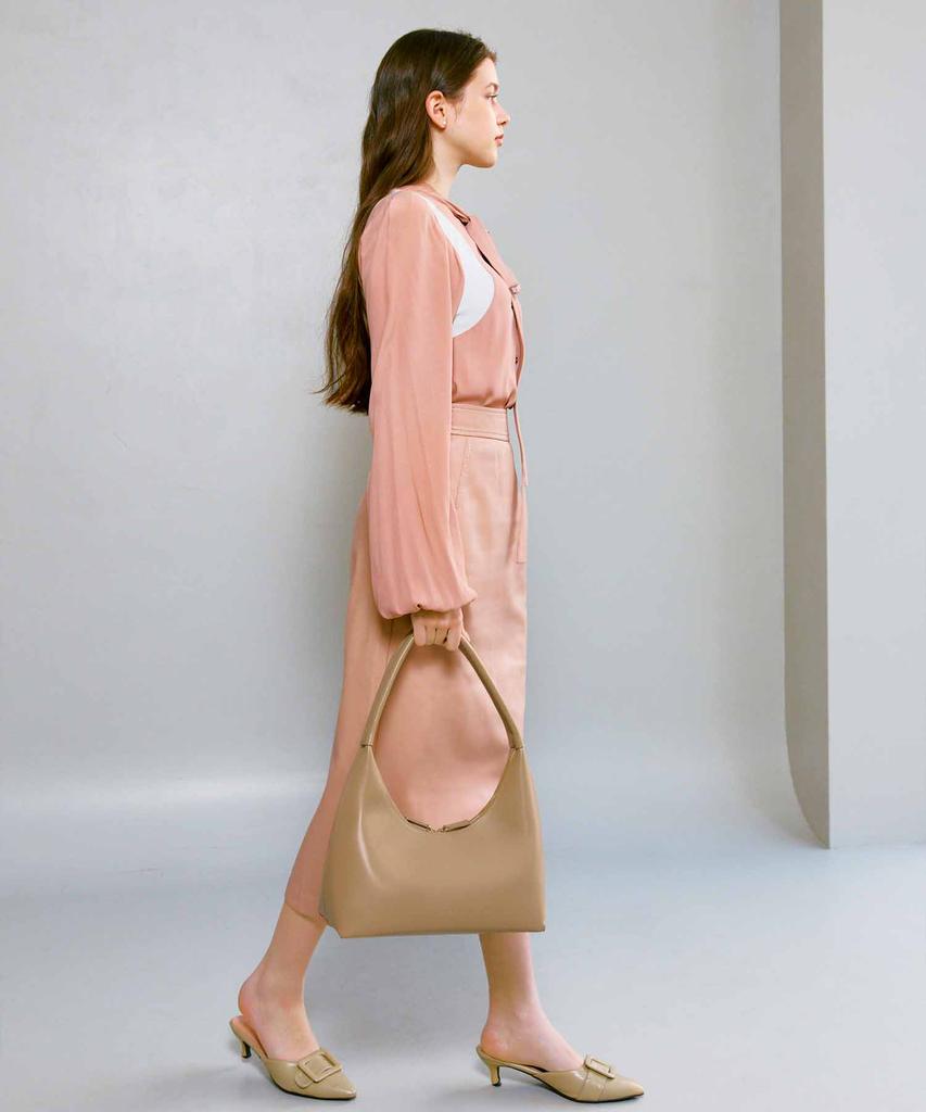 Clave Jamie Beige Shoulder Bag