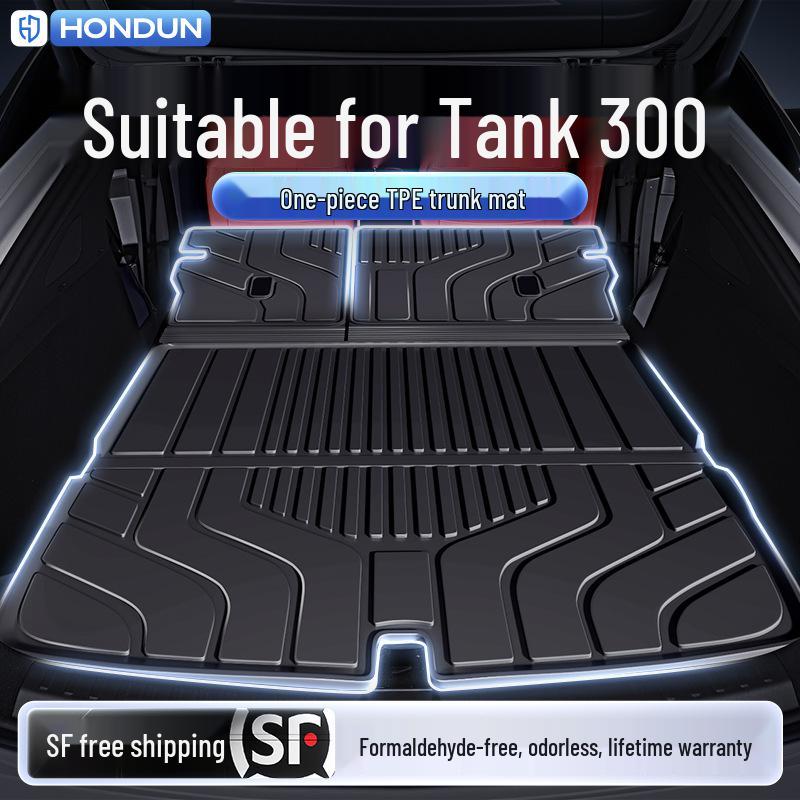 Tank 300 TPE Trunk Mat: Tail Box Mat for Car Interior Modification