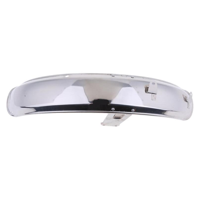 Chrome Front Mud Sand Motorcycle Splash Guard for DY100 DY 125 Motorcycle Motorbike
