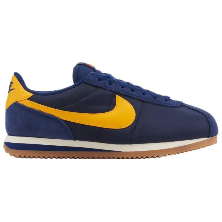Nike Cortez Michigan Scarpe da Ginnastica da Donna Blu Blu Notte-Navy Oro Università DZ2795-403
