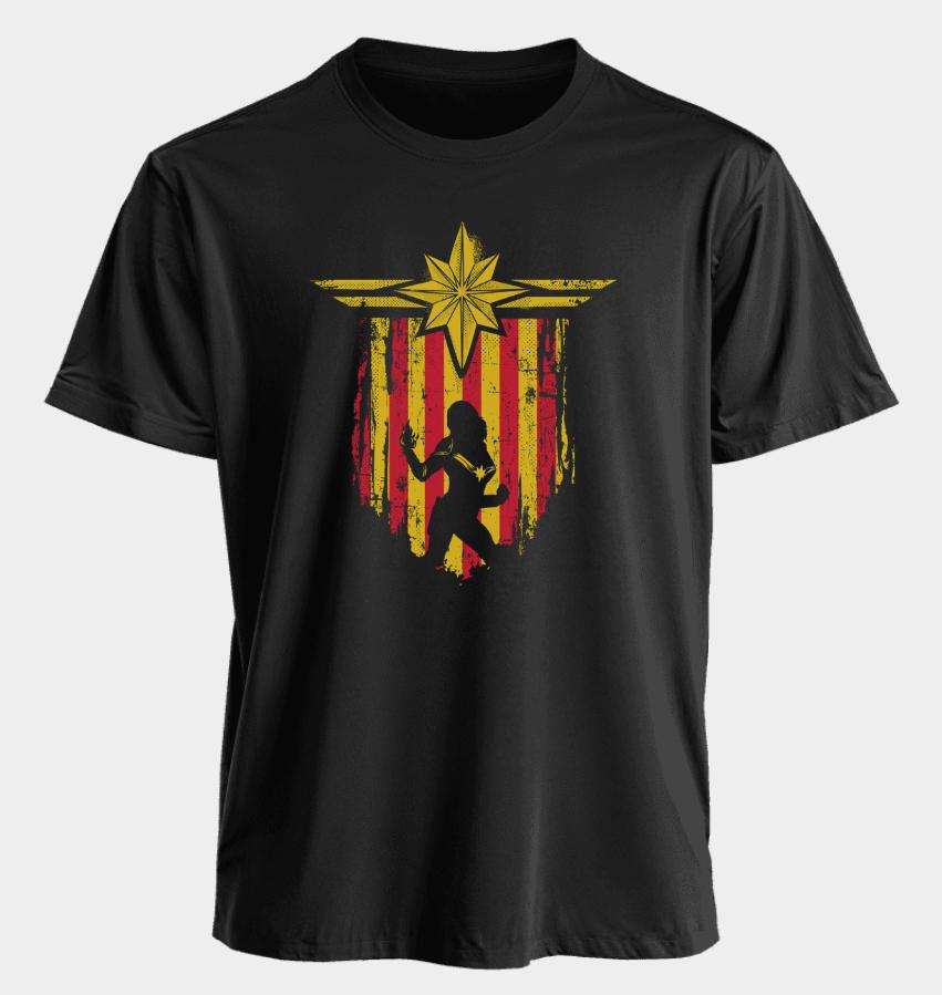 Men's and Women's T-shirts Captain Summer American Spring and Autumn Sports Fitness Casual Oversized Short-sleeved