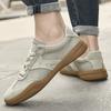Fashion High Quality Male Outdoor Flats Men's Genuine Leather Sneakers Casual Fashion Walking Shoes Comfortable Skate Shoes for Men