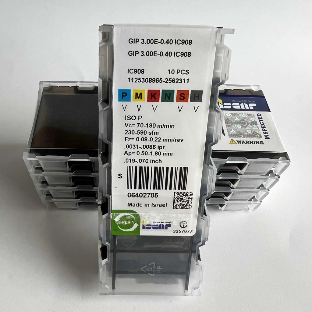 GIP3.00E-0.40IC908 / Carbide Blade 10 Pcs