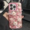 Rose Sea Pattern Cute Girls Phone Case For Apple Iphone