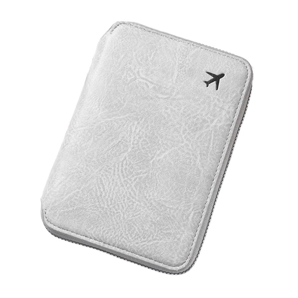 

Однотонный дорожный кошелек, зажим для паспорта при регистрации на рейс, сумка для хранения карт, дорожные аксессуары серый