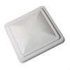 28GC 14 Inch Campers Vent Cover Weatherproof Vent Cover Replacement Vent Lid Plastic & Metal Cover for Car Trailer Motorhome