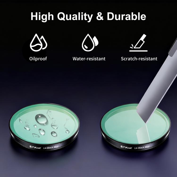 1/4 Black‑Mist Lens‑Filter, Multi‑Coat Optical‑Glass Quick‑Release Camera‑Filter For DJI Osmo Action 6 Action‑Camera