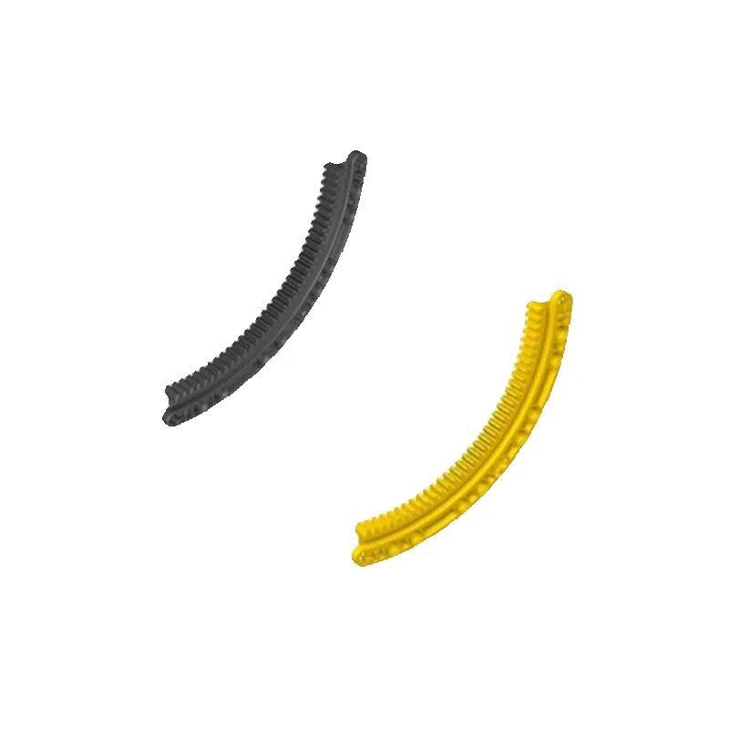 10pcs 24121 Technical Parts Gear Rack 1/4 Circle 11 X 11 35 Teeth MOC Building Blocks Technology Sets Accessory Toys for C