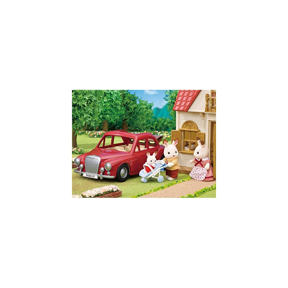 Sylvanian Families Family Car Toy V-05 ST Mark Certified for Ages 3 and Up Dollhouse Accessory