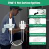 Durability Ceramics Heating Igniters 70W16 For Furnace Replacement Providing Stable Ignition