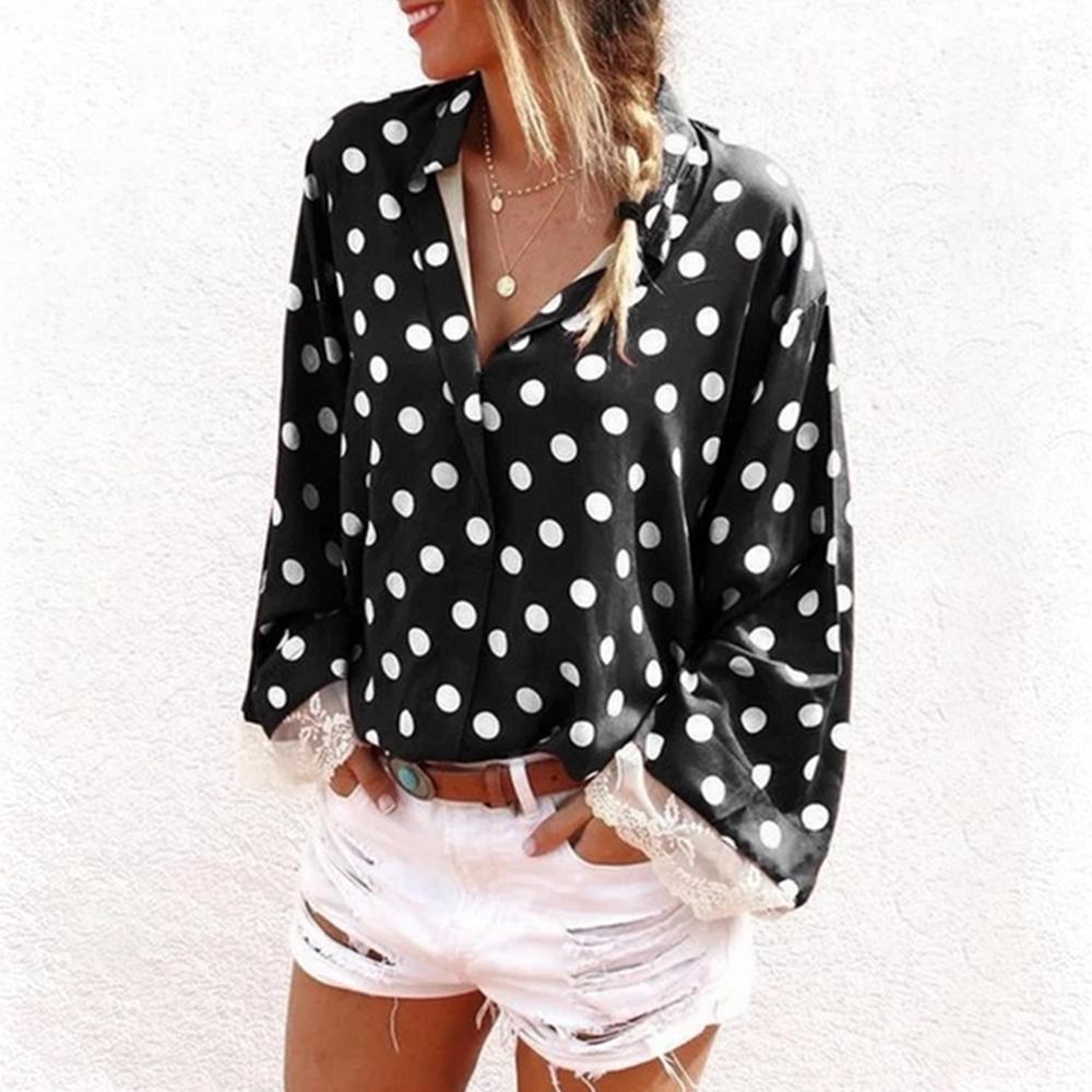 Ladies stitched shirt by POLKA DOT