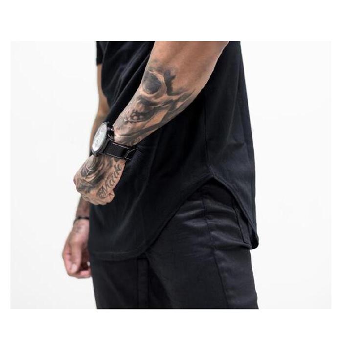 New Sports Vest Men'S Loose Summer Pure Cotton Fitness And Bodybuilding Quick Drying Sleeveless Shoulder White Base Shirt Sleeveless T-Shirt