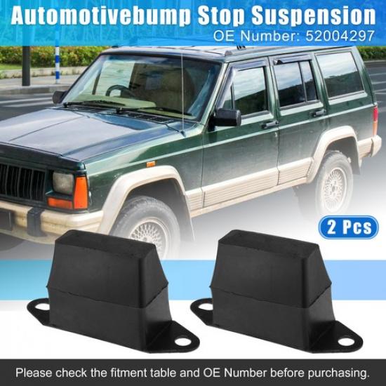 2pcs 3 Inches Rear Suspension Bump Stop Bumper 52004297 for Cherokee XJ