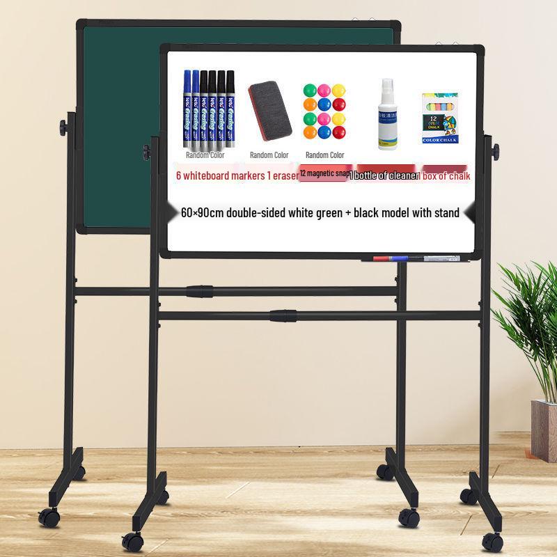 Mobile Magnetic Whiteboard Stand for Office and Home - Large Writable Display Board