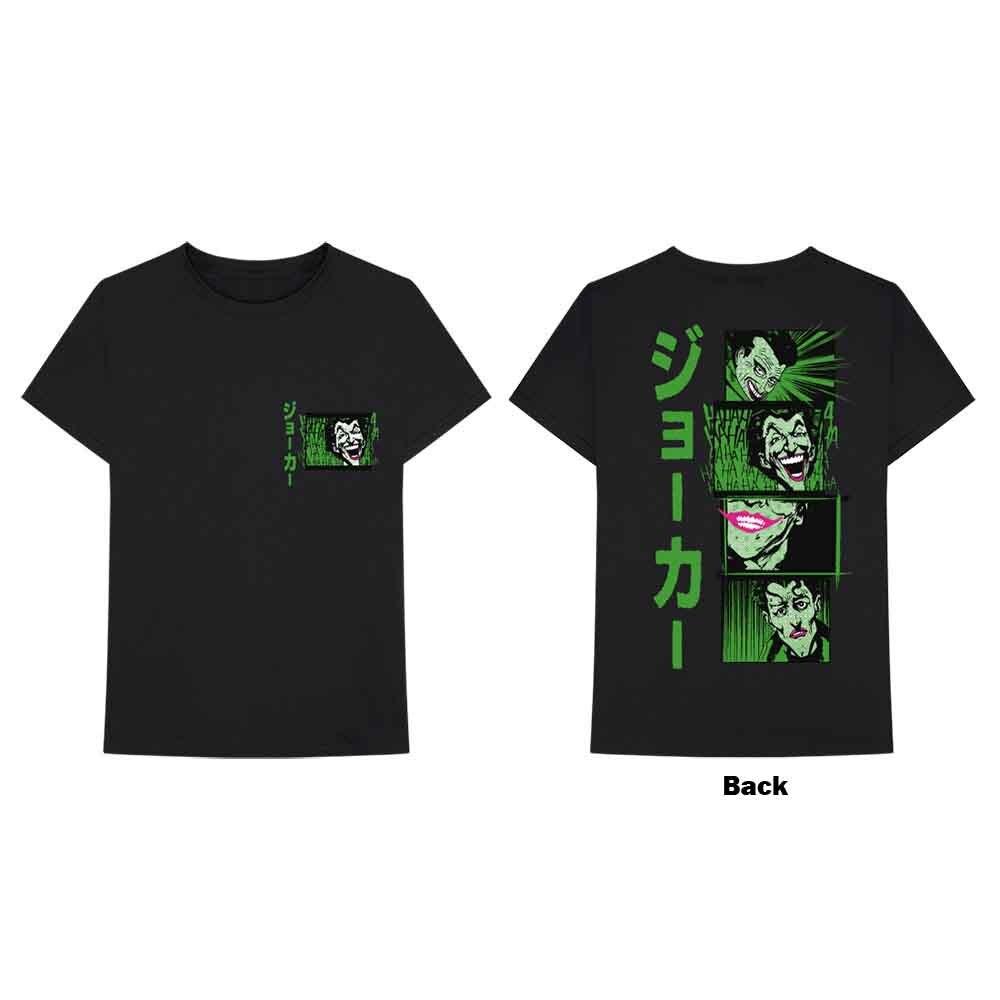 DC Comics Joker Anime T-Shirt Black New Unisex T-Shirt XL