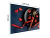 GLAS-SCHNEIDEBRETT 52x40 HERZ