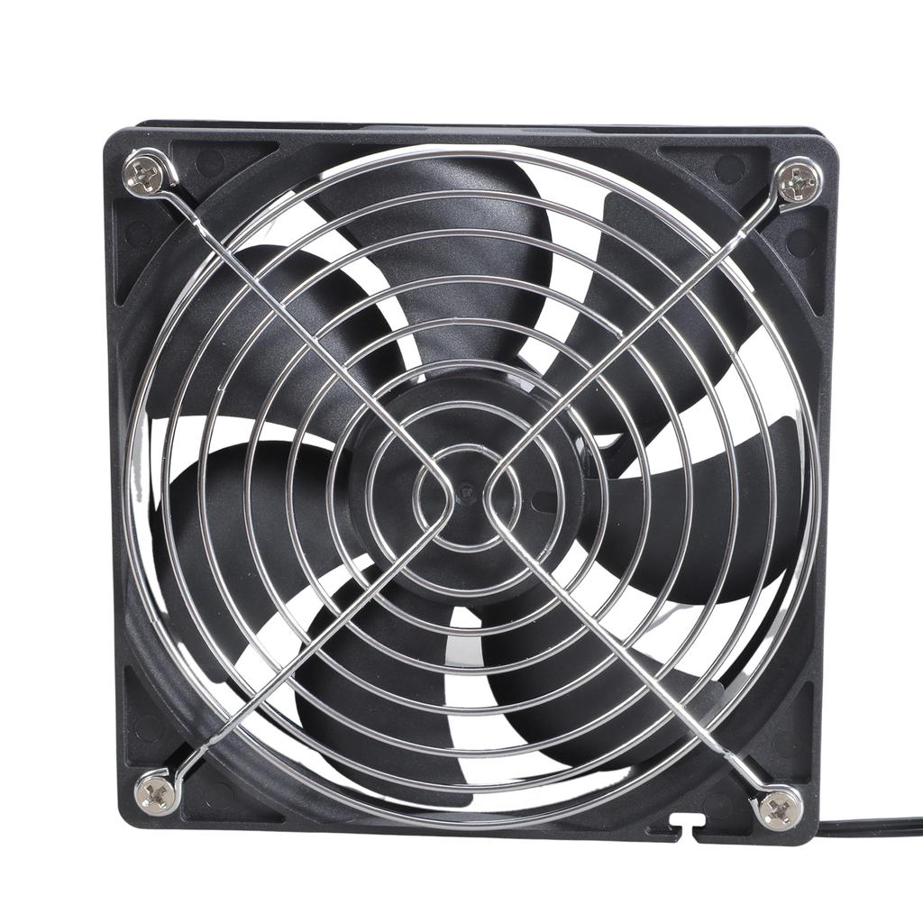 12V Solar Powered Exhaust Fan Efficient Cooling for Attics Greenhouses RVs with 10W Panel and ABS Material