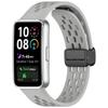 Silikon Uhrenarmband Ersatz Magnetische Faltbare Schnalle Armband Atmungsaktives Uhrenarmband für Huawei Band 10 9 8