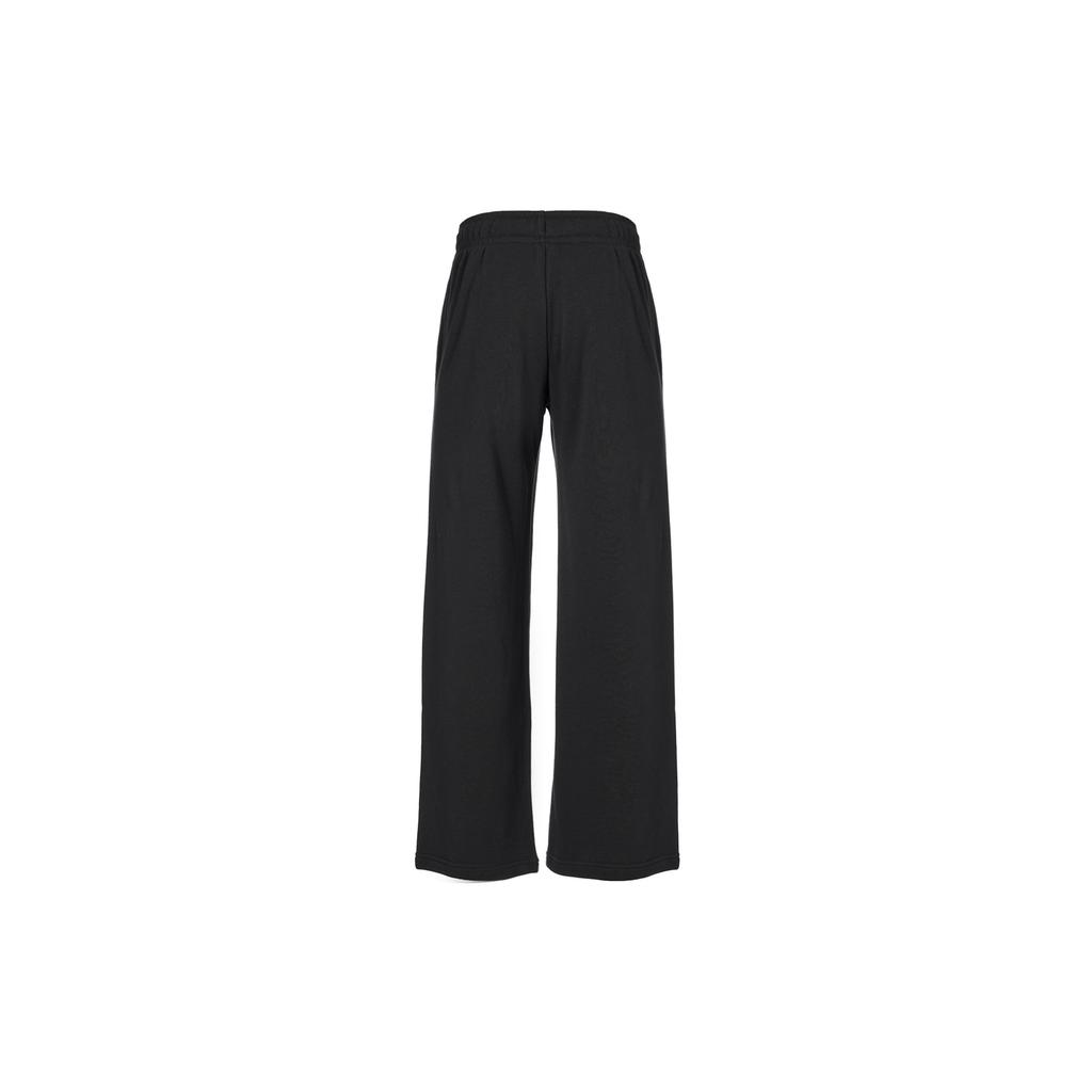 Nike Women's Mid-Rise Wide-Leg Sweatpants Black FB2728-010
