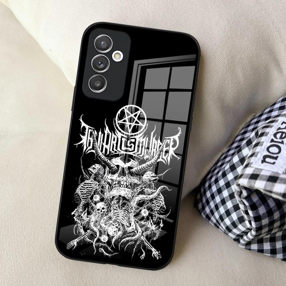 Devil Satan Phone Case For Samsung S24 Ultra S23 S22 S25 S20 Fe S21 Plus A54 A34 A24 A53 A13 A16 Glass Cover