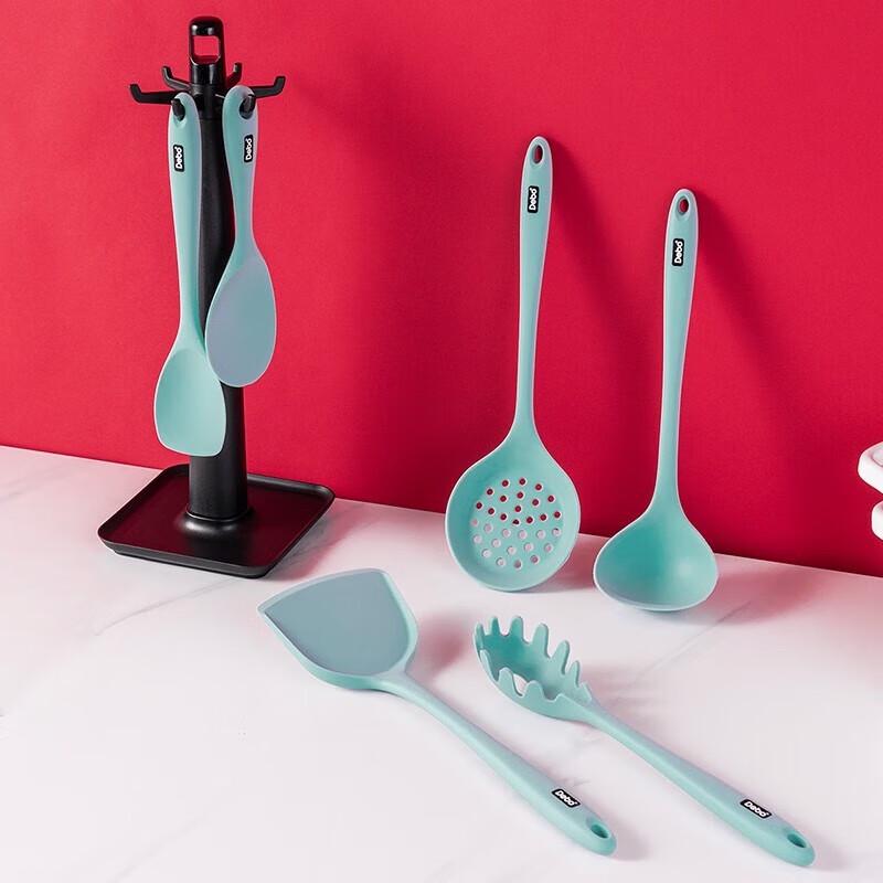 Debo Rebecca 7-Piece Silicone Kitchen Utensil Set