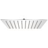 vidaXL Stainless Steel Rain Shower Head 20x20 Cm Square