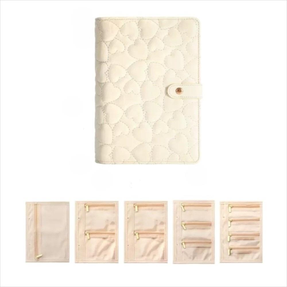 Love Heart Jewelry Storage Book Leather Jewelry Packaging Brochure  Travel