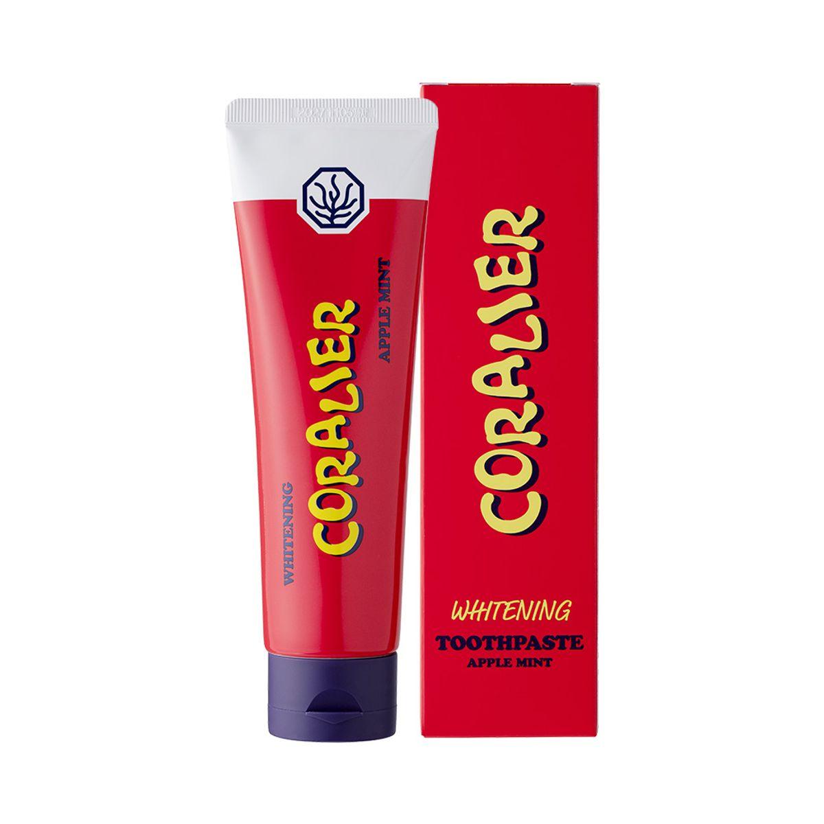 Coralie Large Size Apple Mint Whitening Care Toothpaste 150g, 1 Pack
