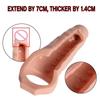 XXL 28cm Penishülle für Männer Penisvergrößerung Produkt Extender Hülle Silikon Sex Werkzeug Spielzeug Capa Peniana Dildo Hombre Funda Big Pene