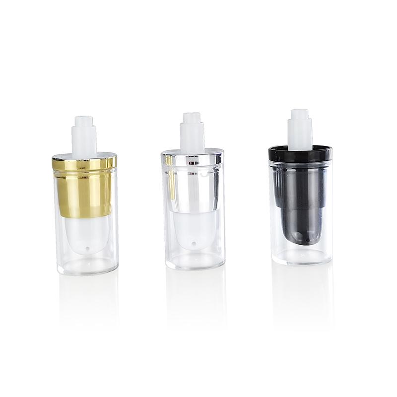 1 Pcs Empty Squeeze Tube Soft Pump Head Massage Head Hose Sample Bottle Eye Cream Lip Gloss Lotion Cosmetic Container Diy Makeup