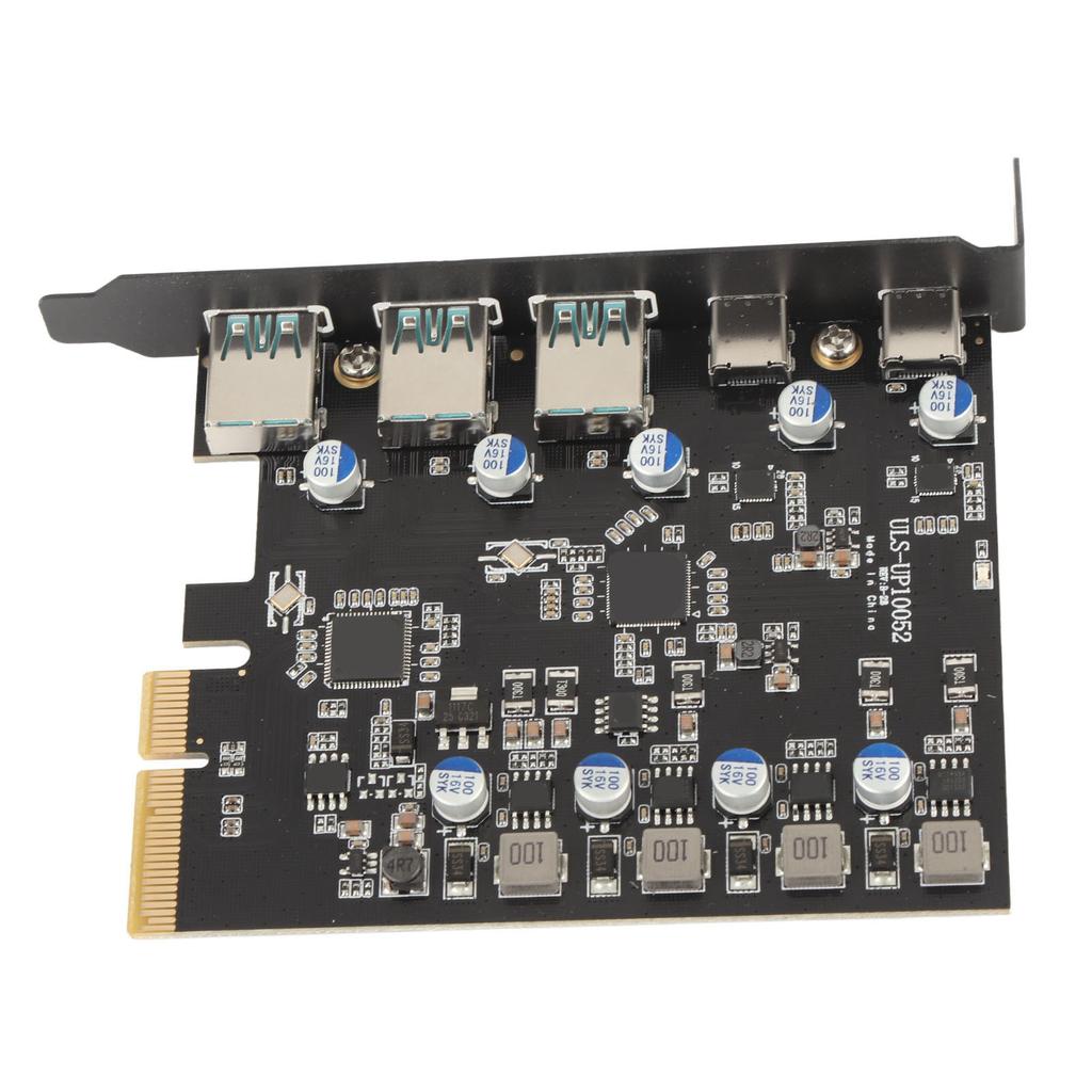 PCIE To Type C Expansion Card 20Gbps Super Speed USB3.2 Gen2 PCI Express Host Card for Windows 7 8