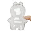 Mini Labubu 4.0 Transparent Storage Box: Protective Case, Doll Clothes Cover, Backpack Pendant