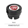 Car Cigarette Lighter Protective Cover Dust Plug Interior A Accessories For FIAT Abarth 500 Tipo  Punto Ducato Stilo Palio Bravo